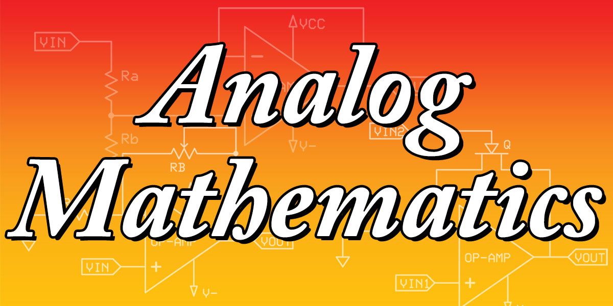 Analog Mathematics