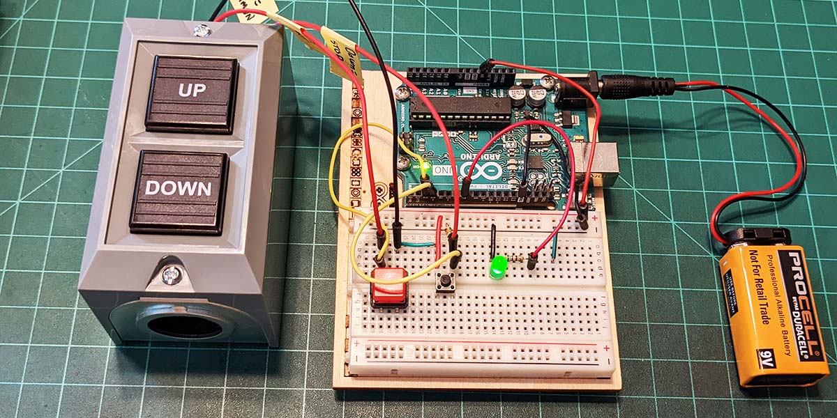 OpenPLC - Arduino Start-Stop Control Circuit