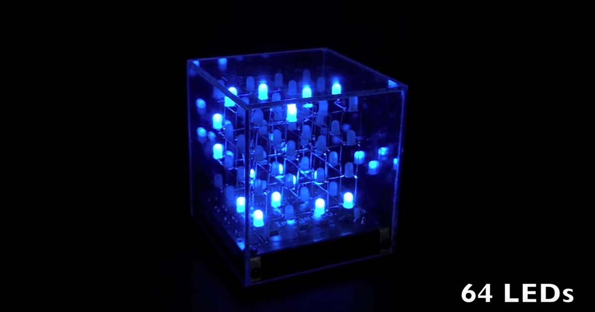 schetsen Regenjas Lastig Build the 3D LED Matrix Cube | Nuts & Volts Magazine