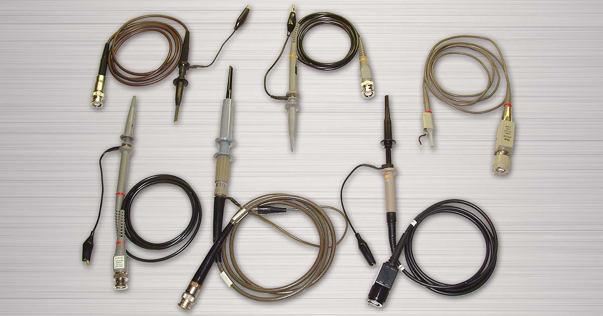 Probes Test Leads Kit Oscilloscope Probe 200Mhz Oscilloscope Scope Test Probe Clip BNC Robe 1X 10X Switchable Test Cable 