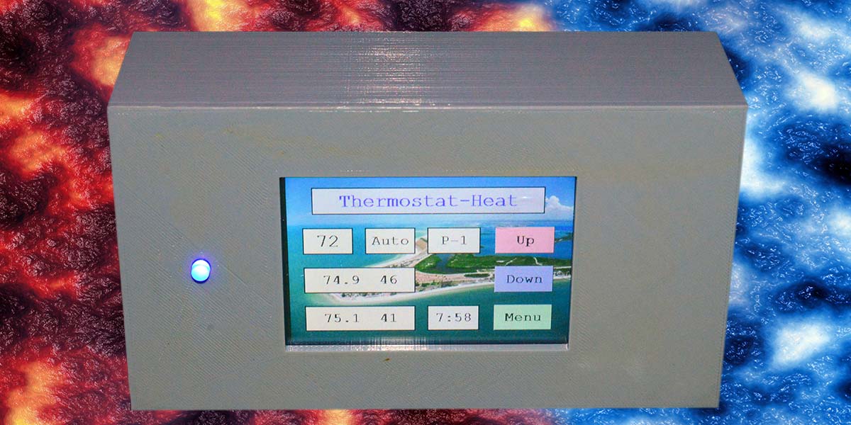 Building a Programmable Thermostat with a Nextion LCD Display