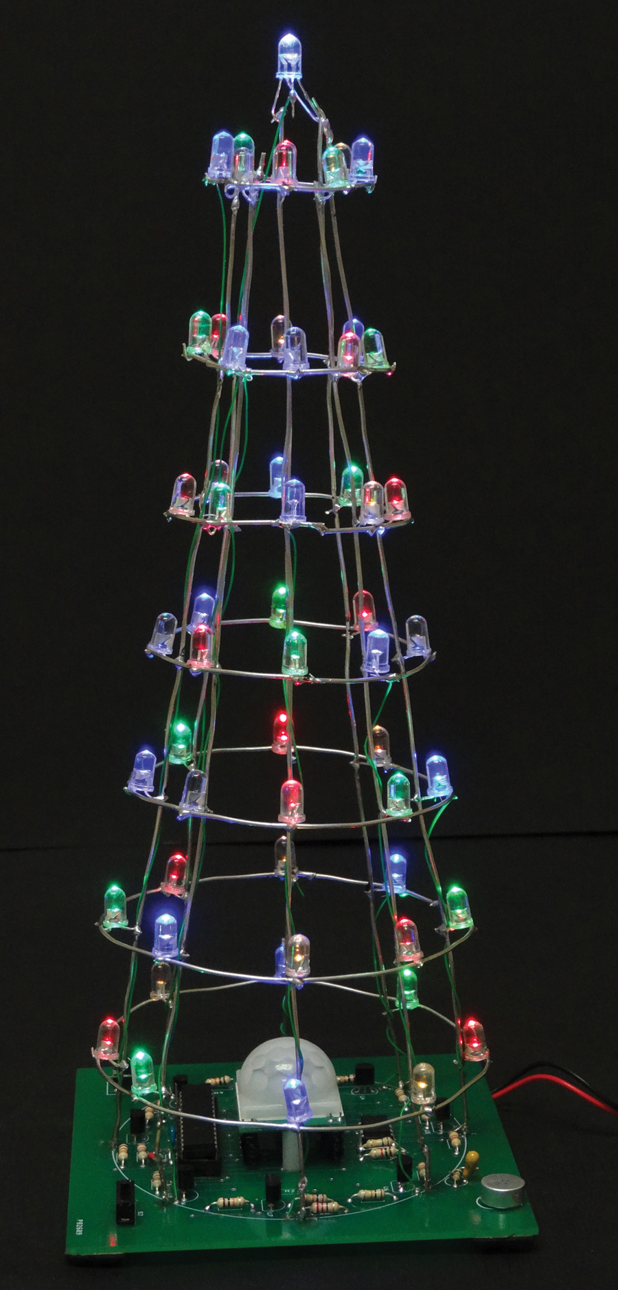 Build the 3D Christmas LED Tree